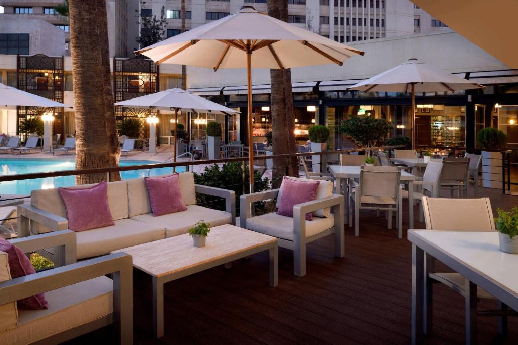 Amman Marriott Hotel Poolside Lounge