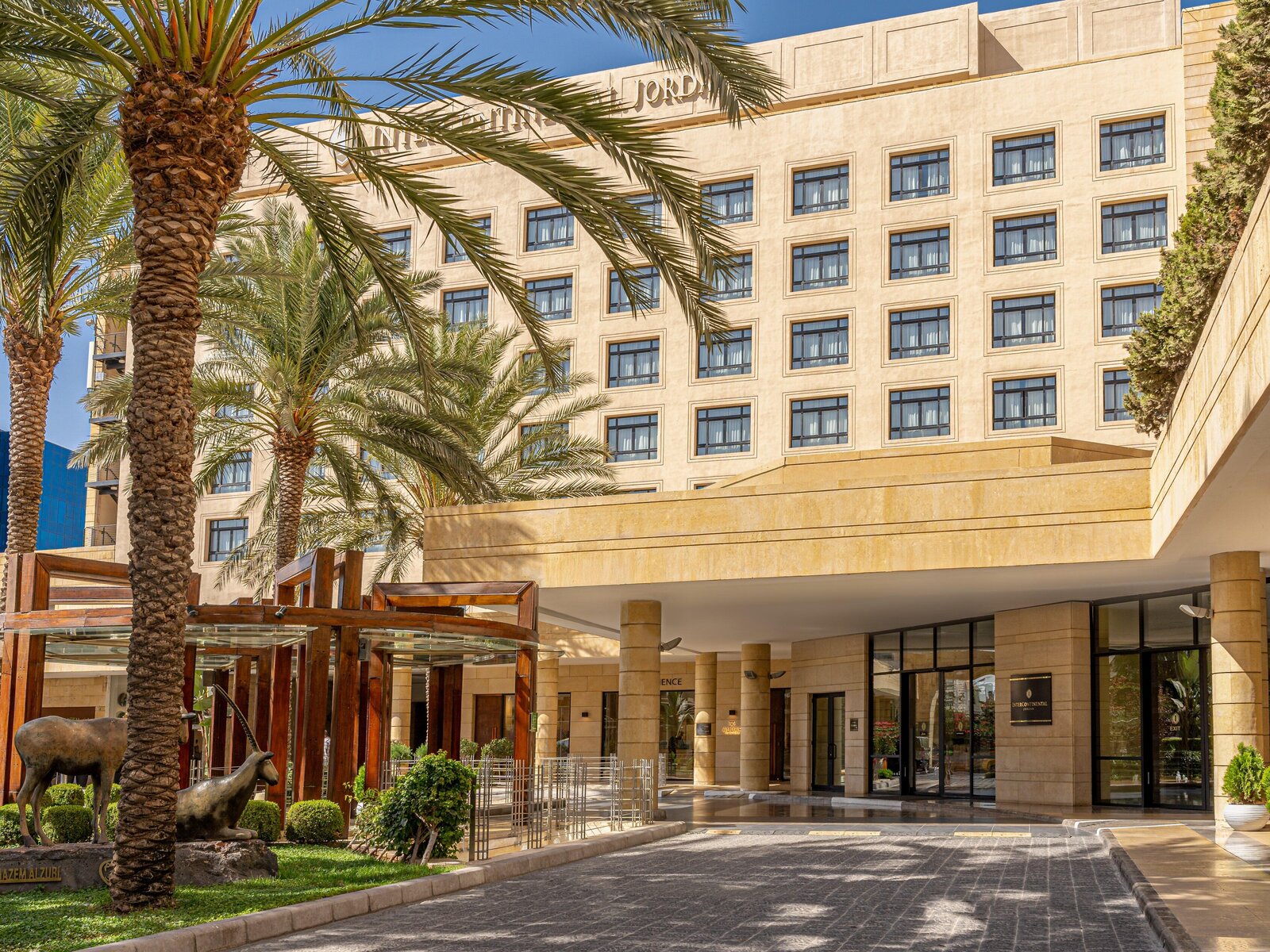 InterContinental Amman Hotel Entrance