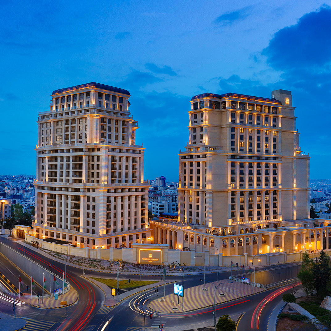 The Ritz-Carlton, Amman at Dusk