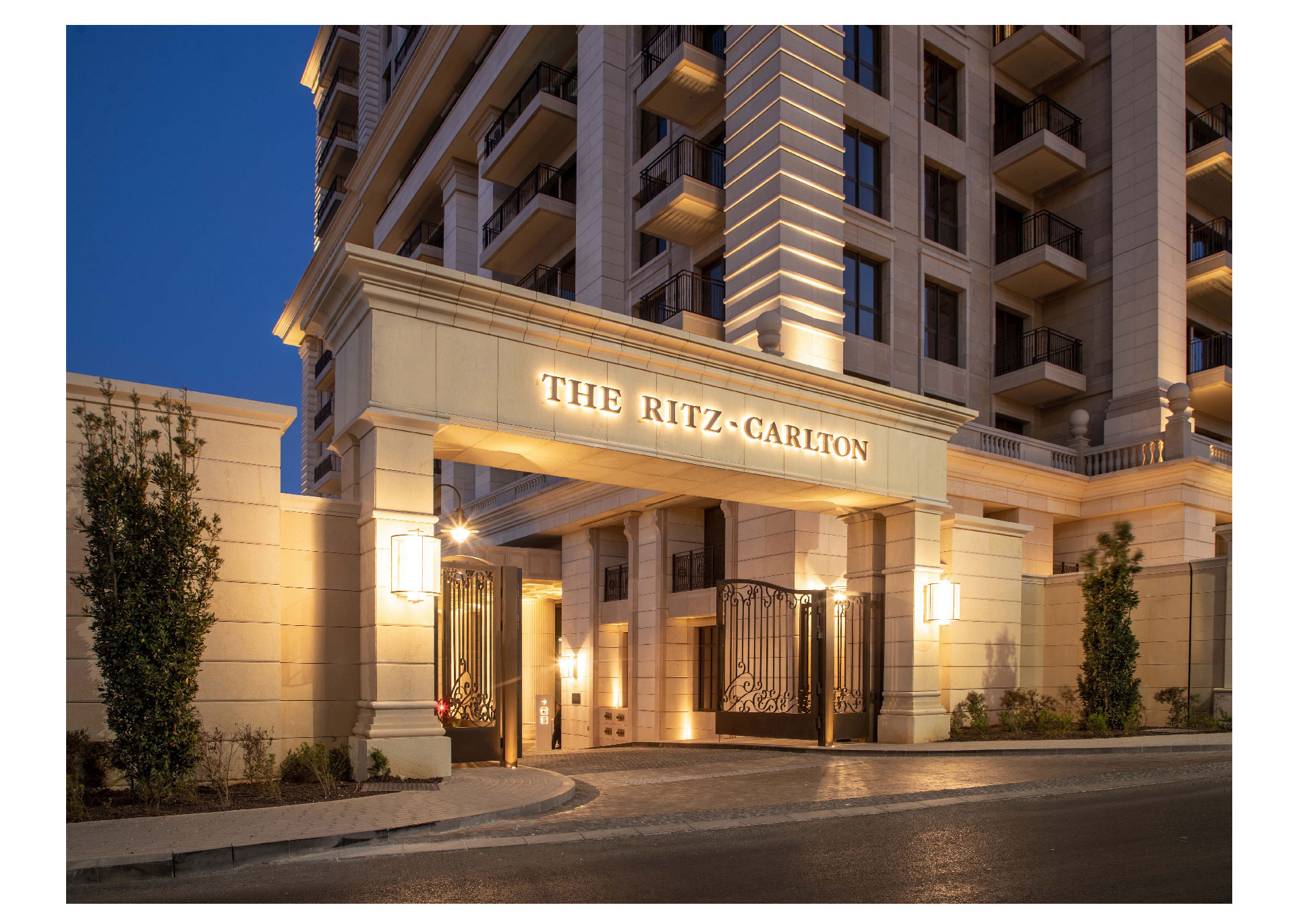 The Ritz-Carlton Hotel and Residences Entrance
