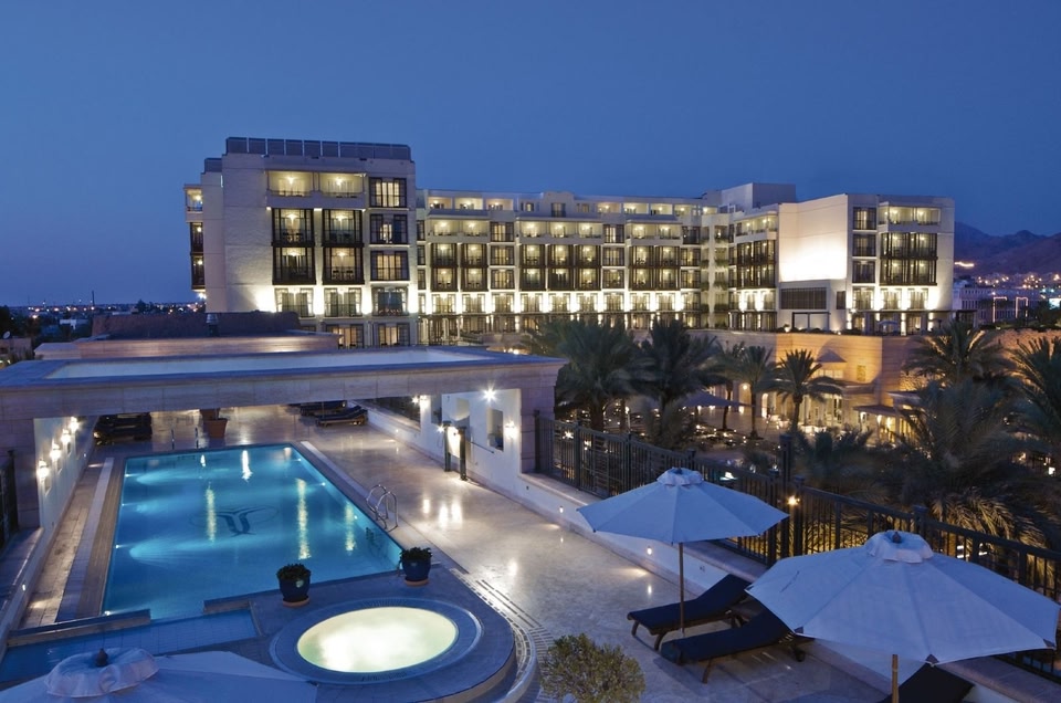 Mövenpick Resort & Residences Aqaba at Dusk
