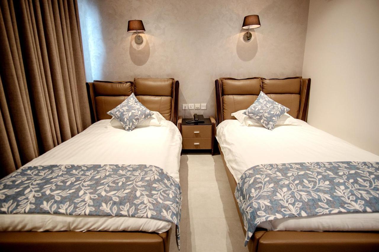 Twin-Bed Hotel Room
