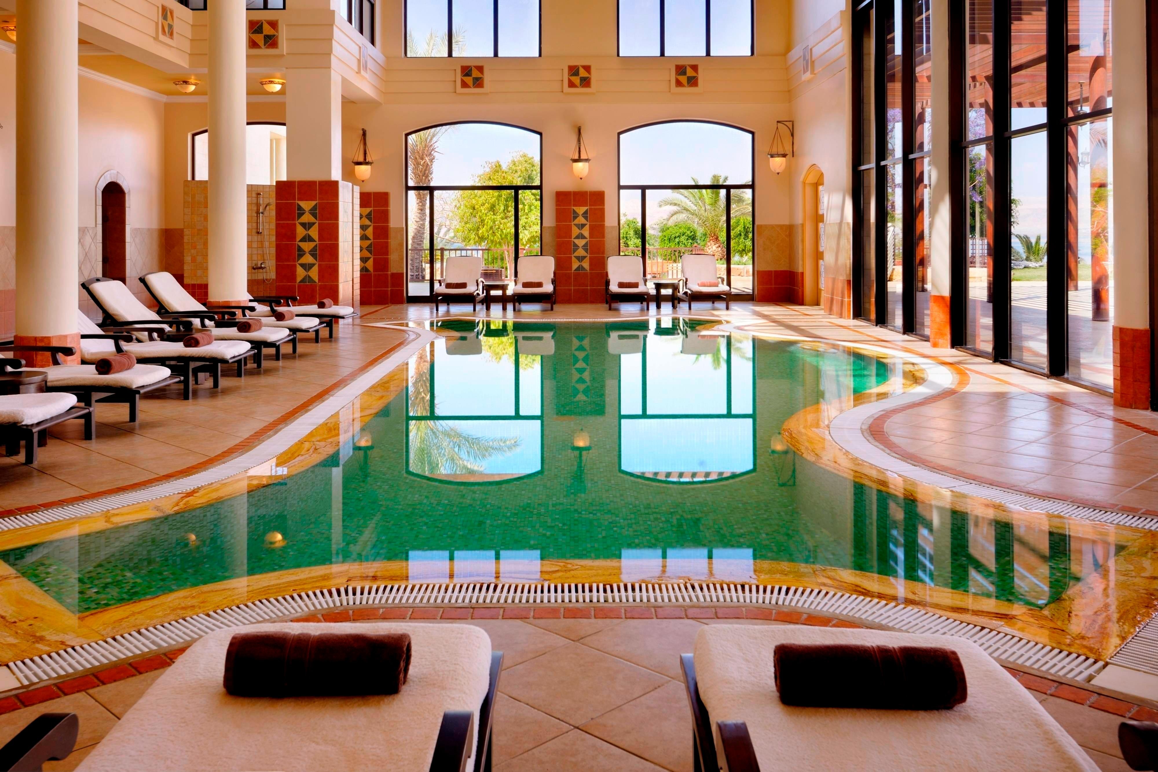 Indoor Spa Pool Retreat