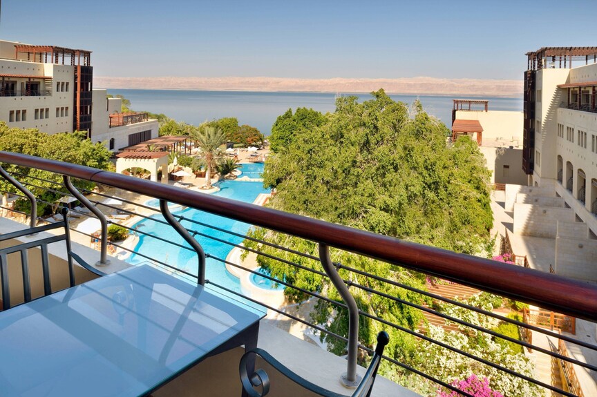 Dead Sea Marriott Resort & Spa Poolside View