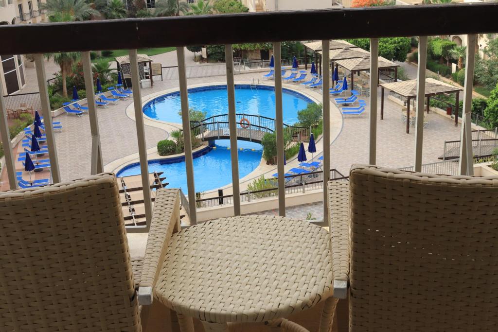 Balcony View at Dead Sea Spa Hotel