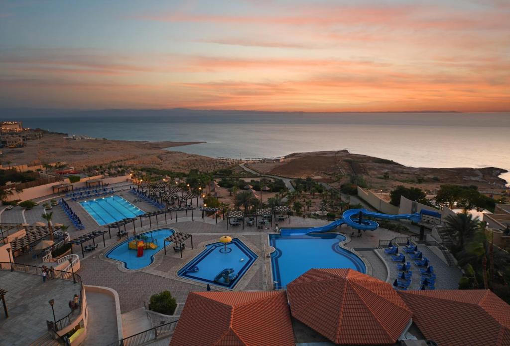 Dead Sea Spa Hotel Aerial Resort View