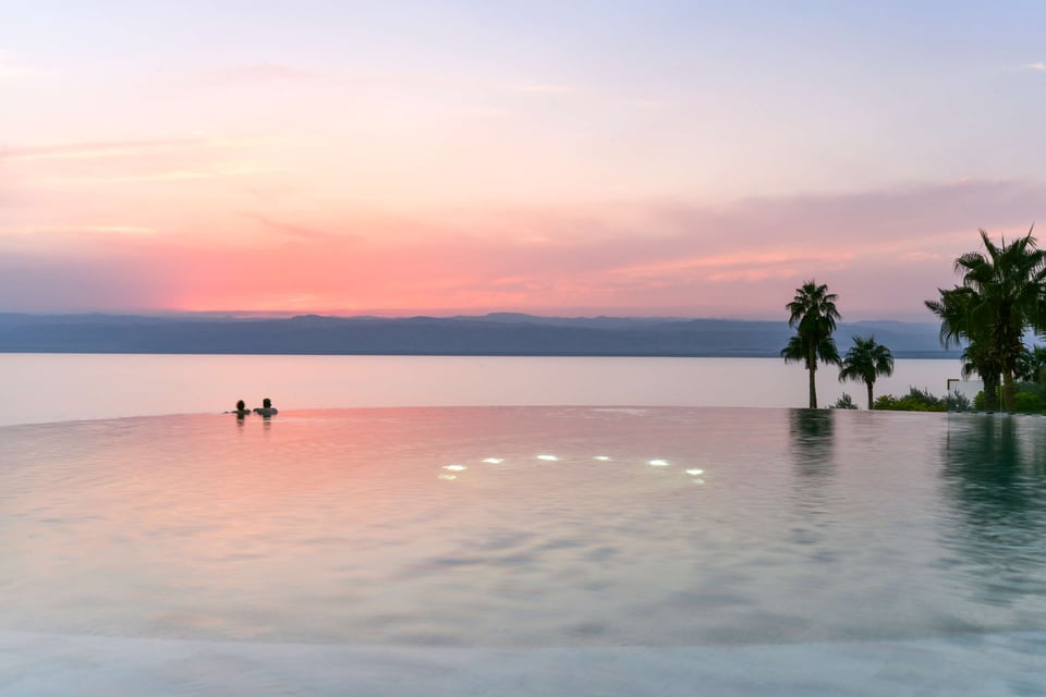 Sunset at the Celestial Infinity Pool