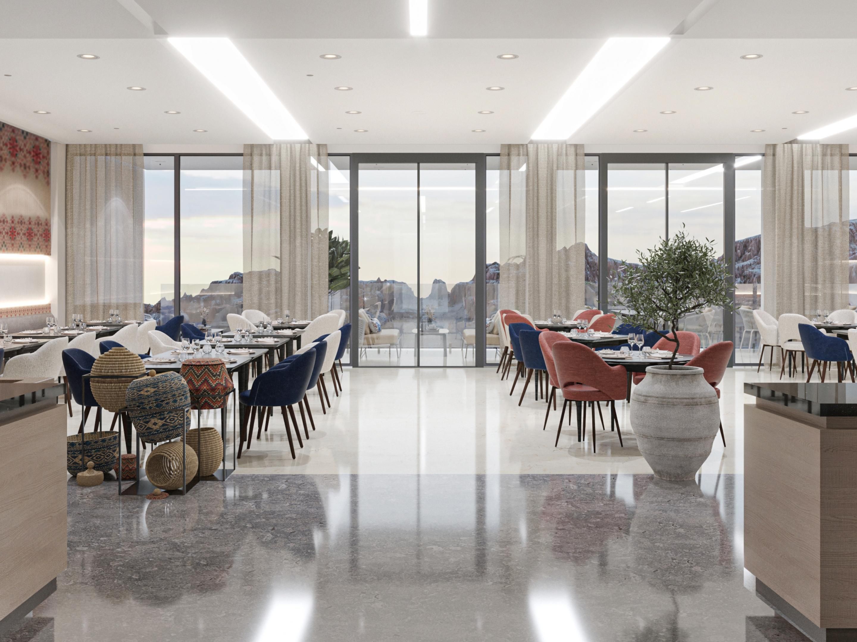 Crowne Plaza Resort Petra Dining Room