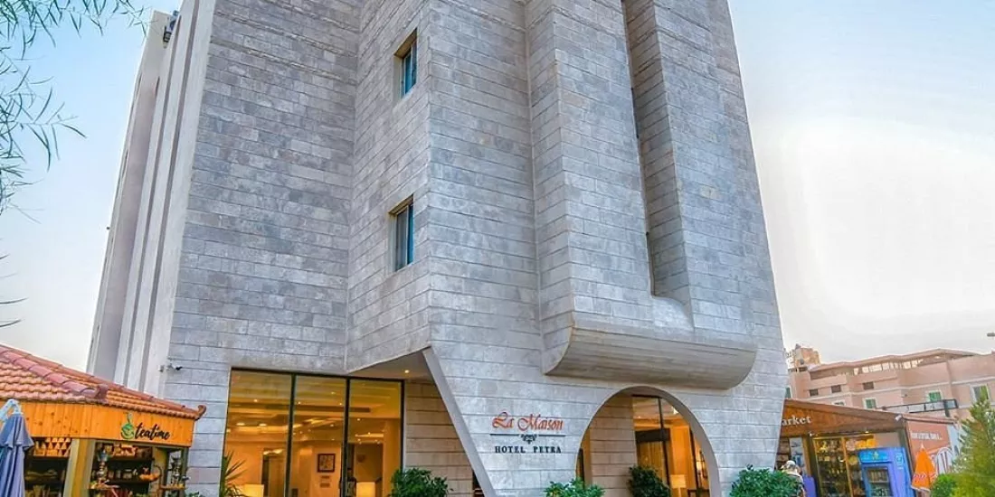 La Maison Hotel Petra Entrance