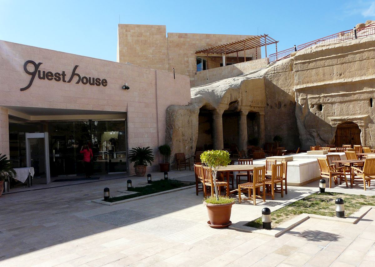 Petra Guest House Courtyard