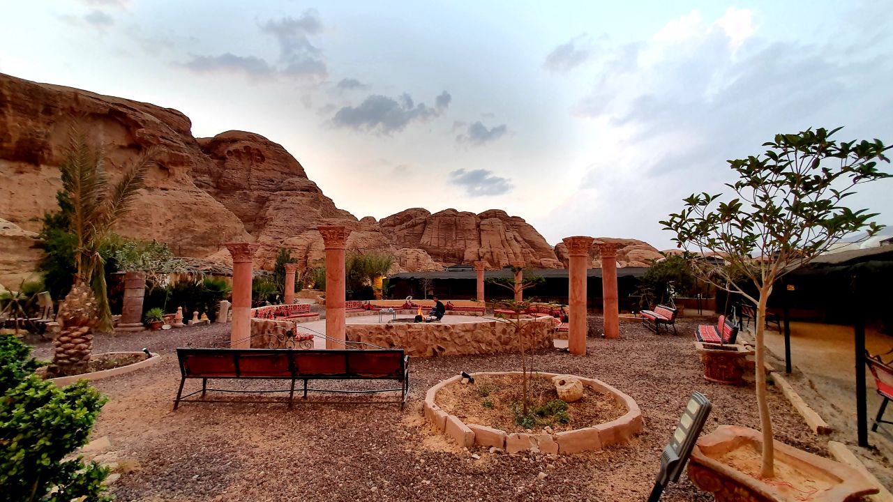 Seven Wonders Bedouin Camp Courtyard
