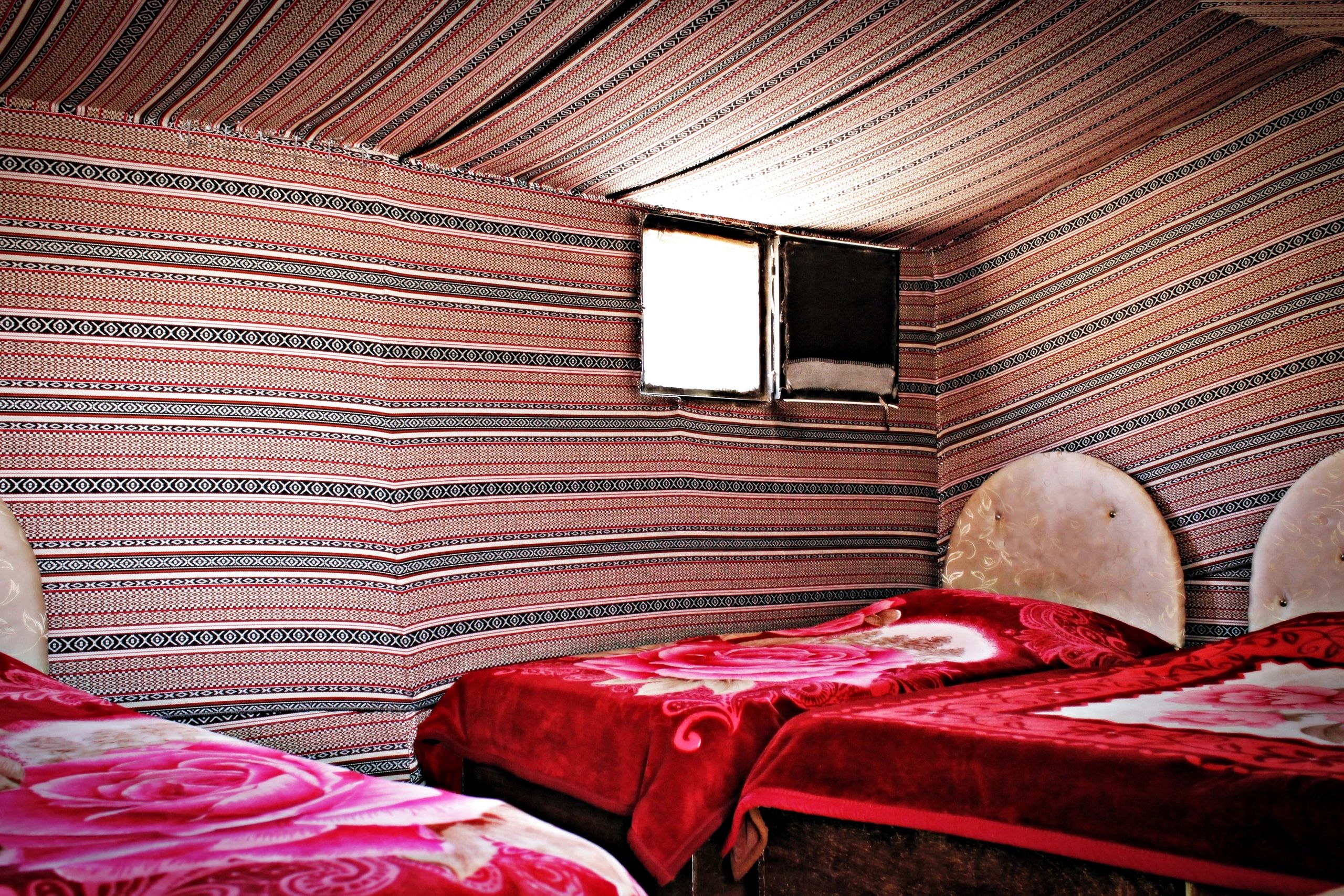 Family Quadruple Tent at Seven Wonders Bedouin Camp, Petra