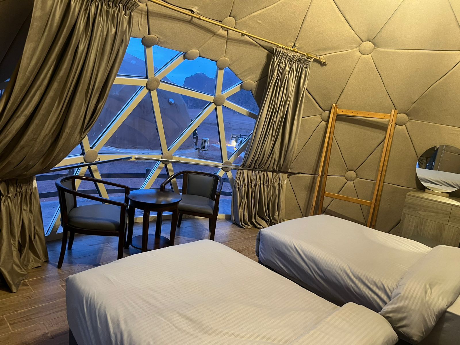 Desert Dome Tent Interior