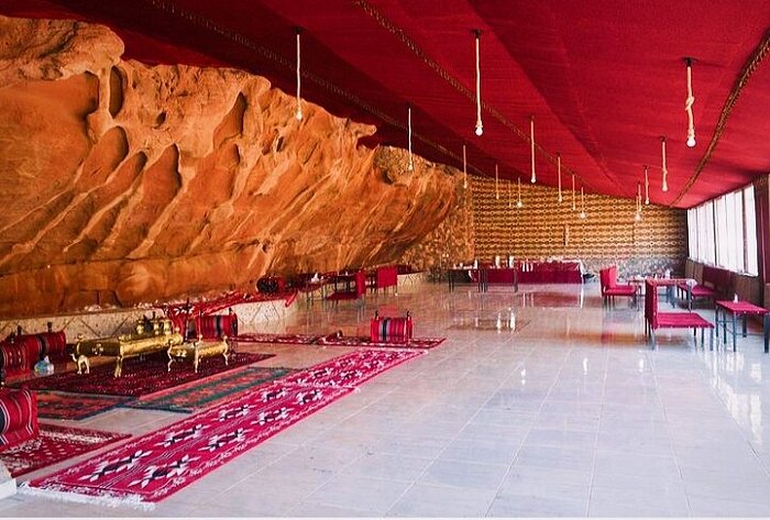 Bedouin Tent Lounge Interior