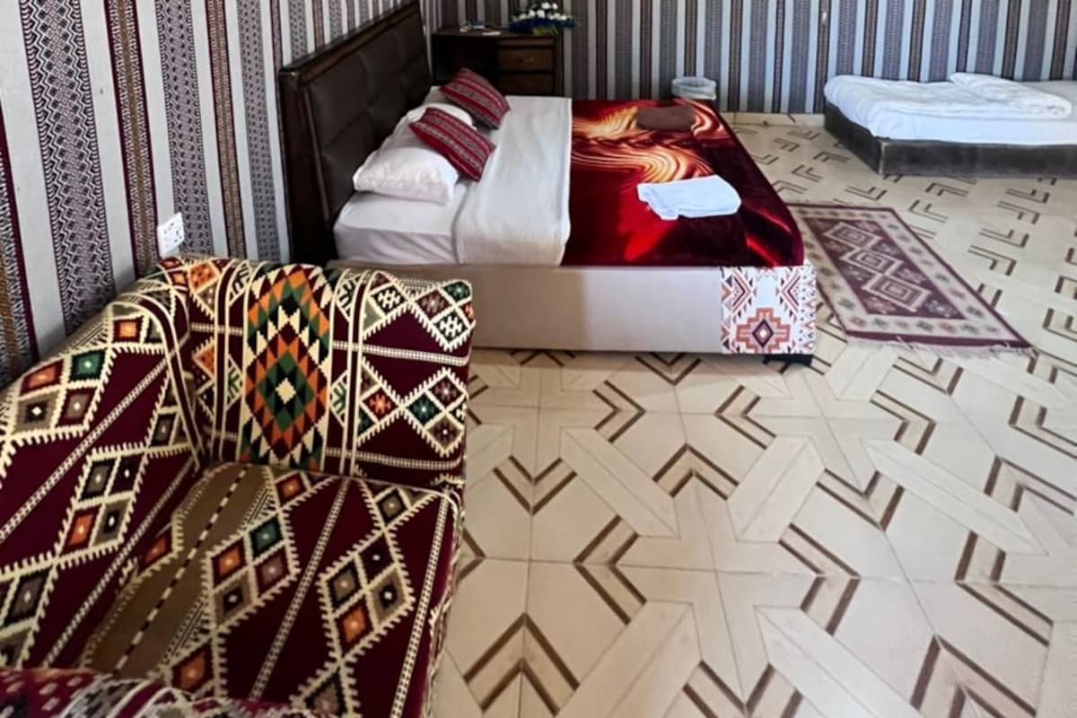 Hasan Zawaideh Camp Tent Interior