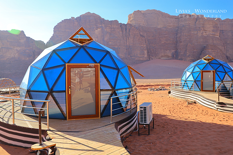 Desert Bubble Camp in Wadi Rum