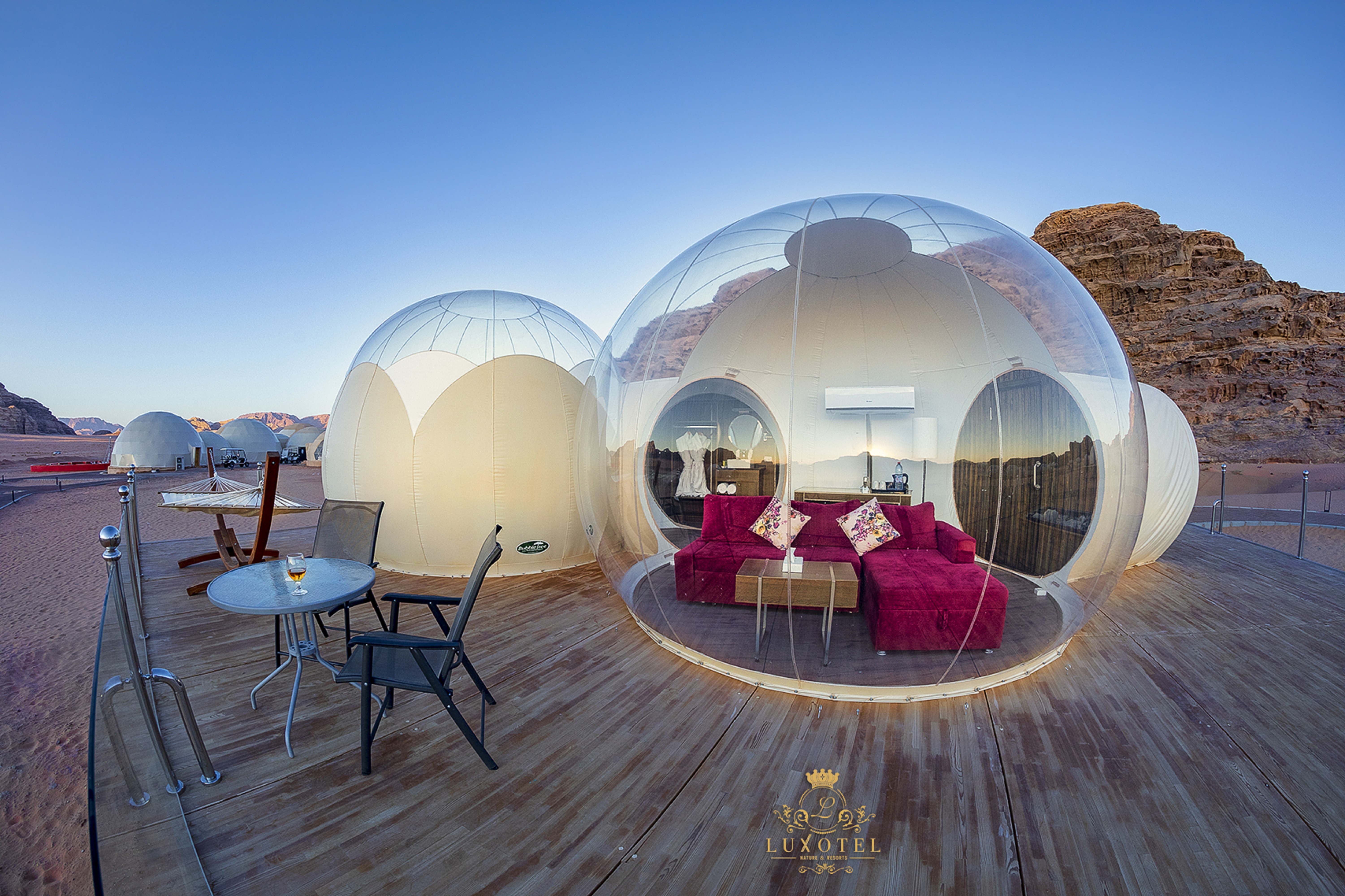 Wadi Rum Bubble Luxhotel Glamping