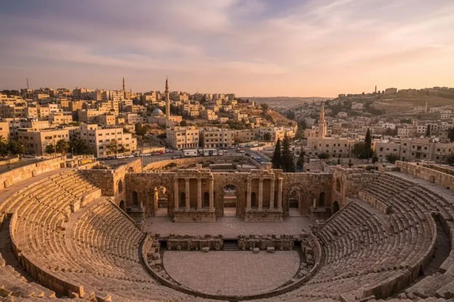 Half-Day Amman City Tour: Citadel, Roman Theater & Downtown Souks