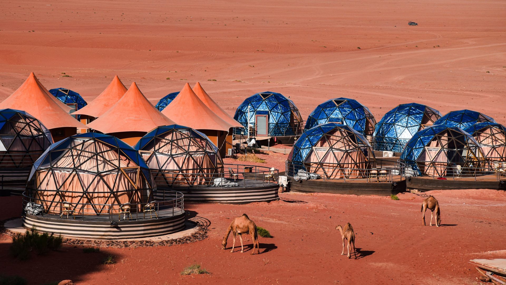 Family-friendly luxury desert camp in Wadi Rum Jordan