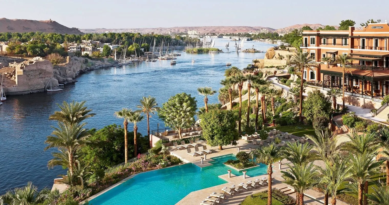 Aswan Nile-side resort — Jordan Journey