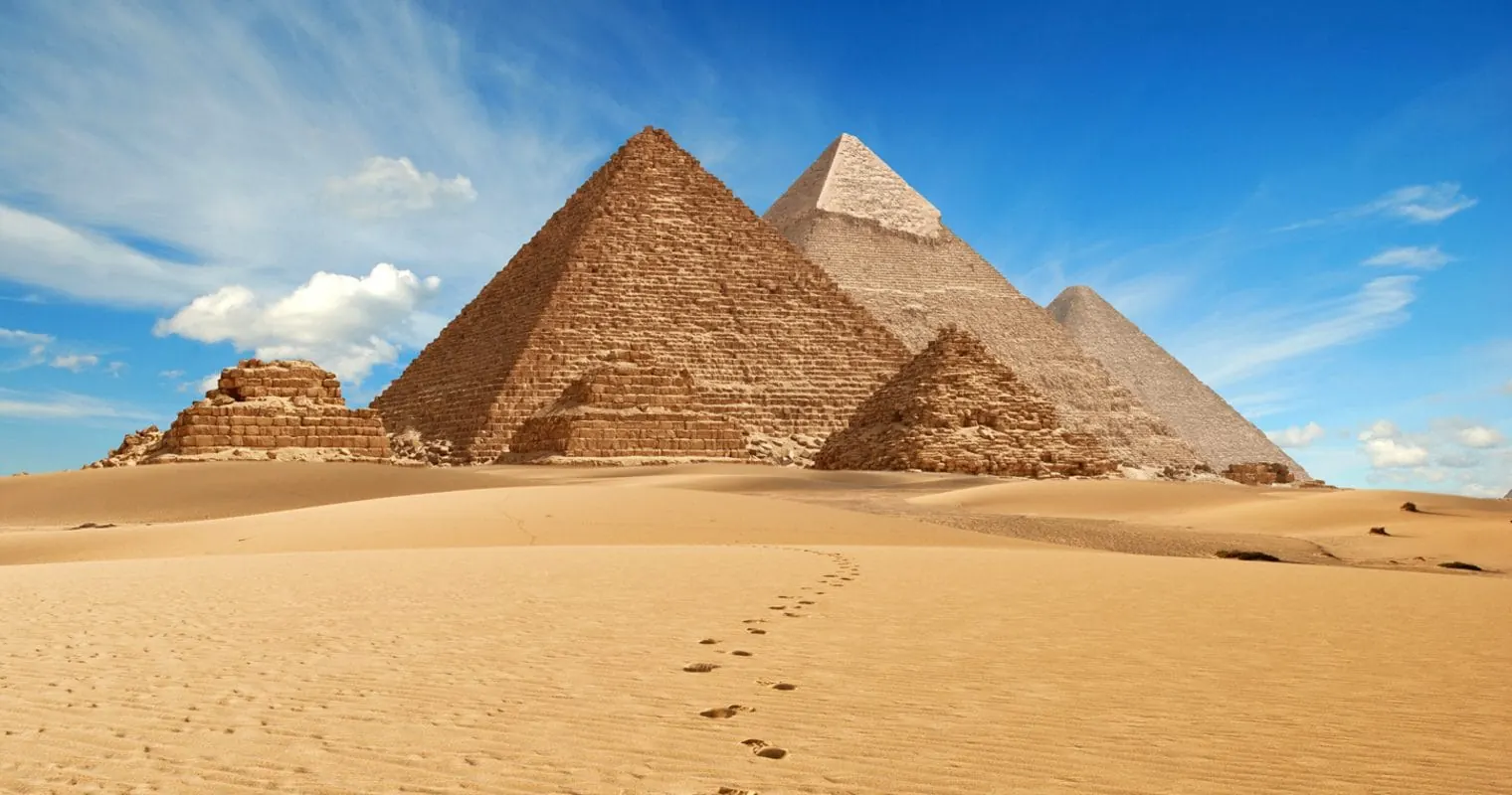 Giza Pyramids panorama — Jordan Journey