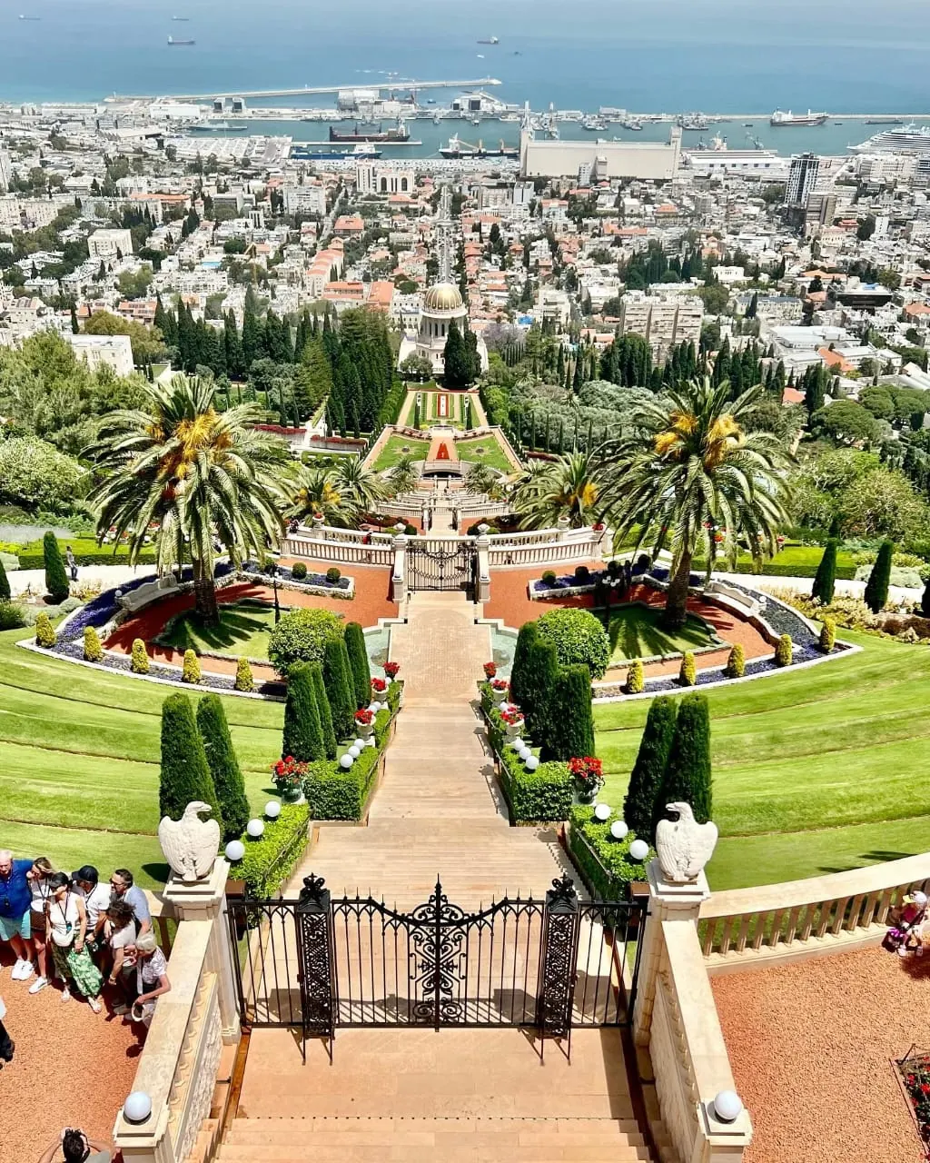 Bahai Gardens and Haifa city — Jordan Journey