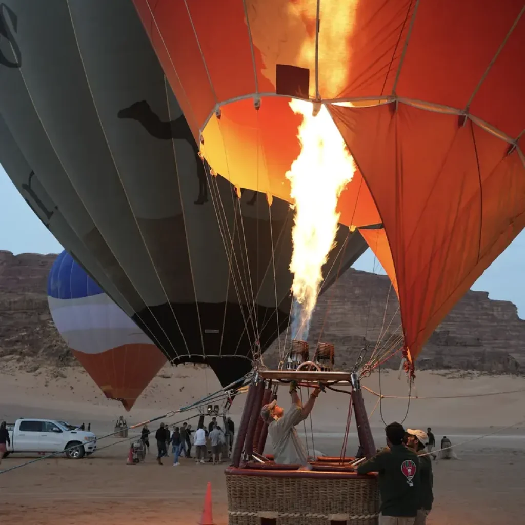 Hot Air Balloon Wadi Rum