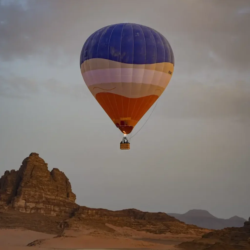 Hot Air Balloon Wadi Rum