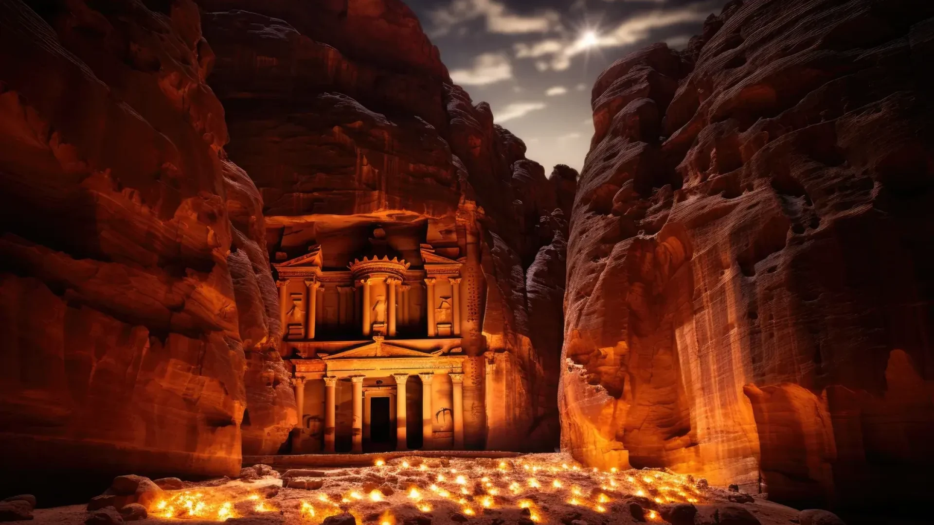 Petra by Night