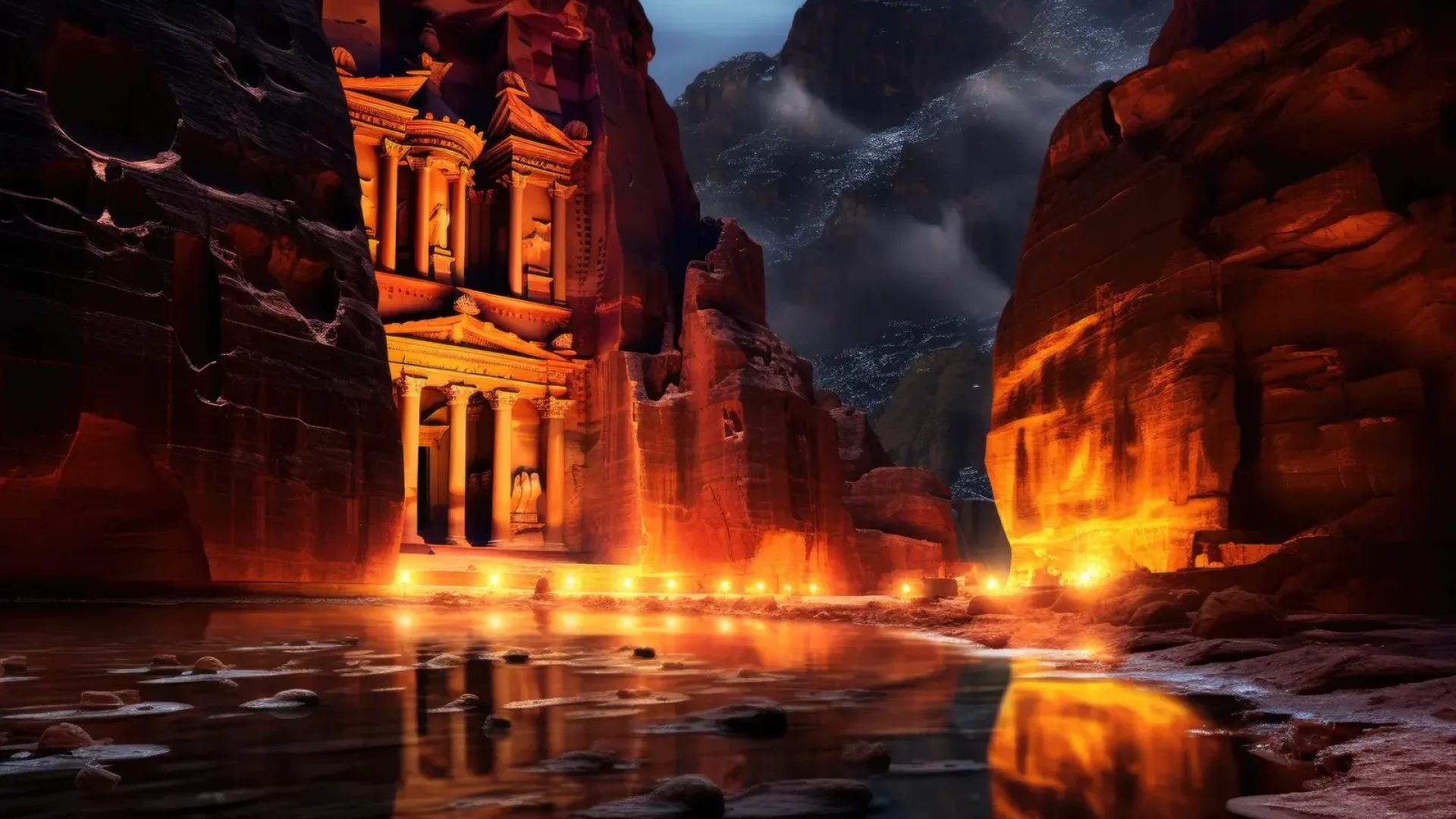 Petra by Night