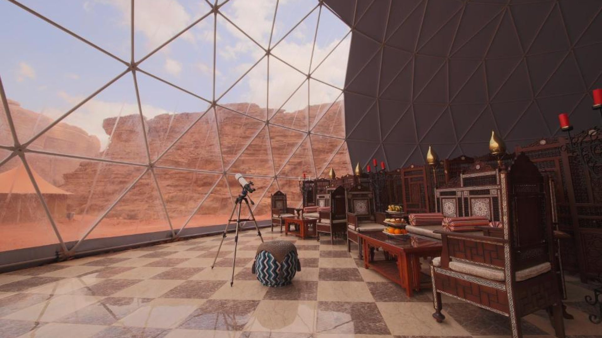 The Private Tent - Wadi Rum