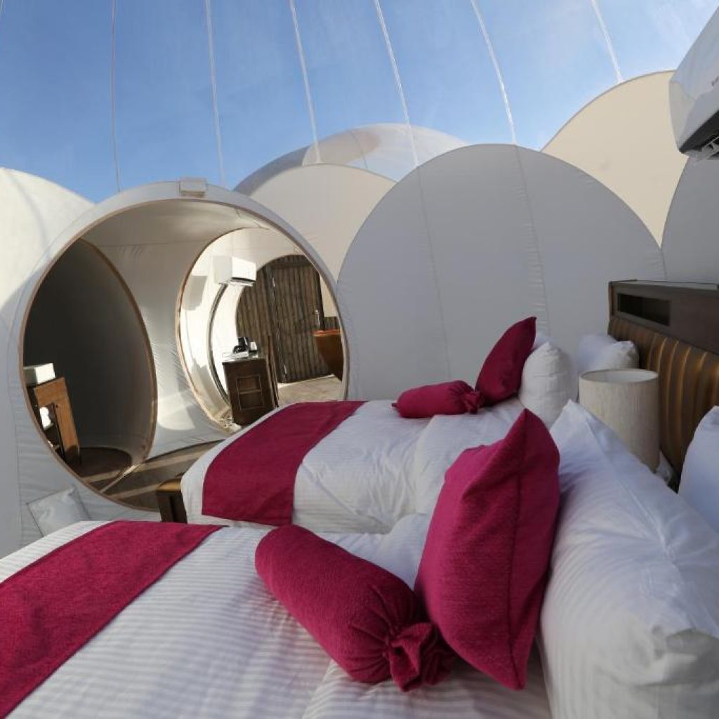 The Bubble Luxotel curated accommodation